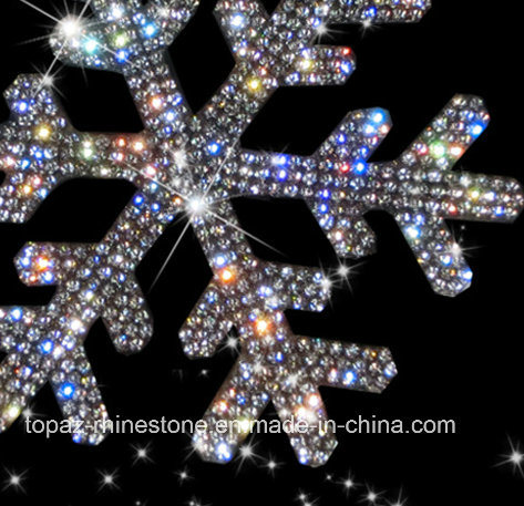 Crystal Sticker Self Adhesive Snowflake Czech Crystal Car Sticker 3D Car Accessories (TP-sonwflacke)