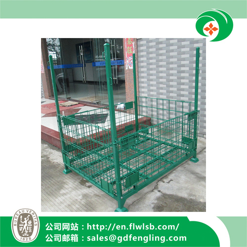Customized Collapsible Roll Container for Warehouse by Forkfit
