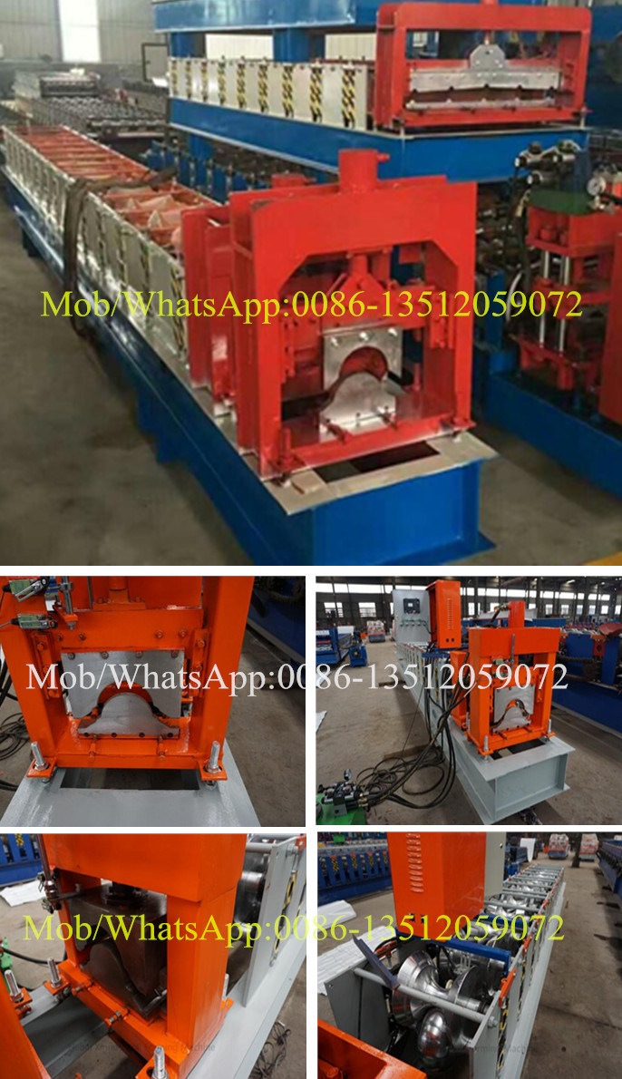 Steel Profile Ridge Cap Roll Forming Machine