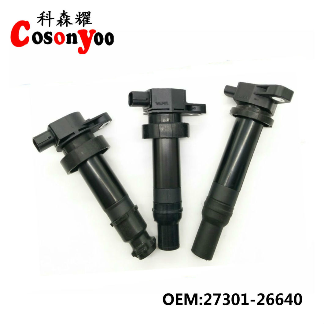 Auto Ignition Coil, Ignition, Modern Series Car OEM: 27301-26640