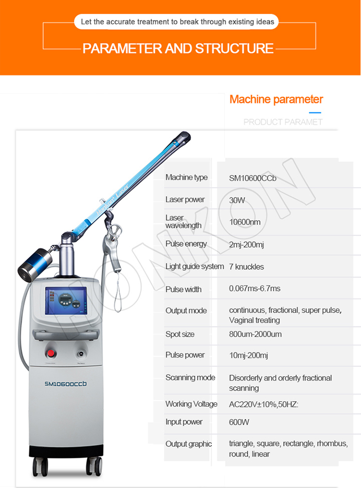 Stretch Mark Removal Vaginal Rejuvenation Fractional CO2 Laser