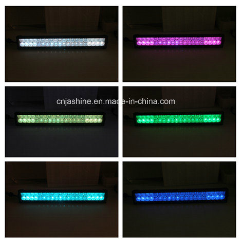 Single Row RGB Bluetooth 7D 120W SUV Offroad Road LED Light Bar