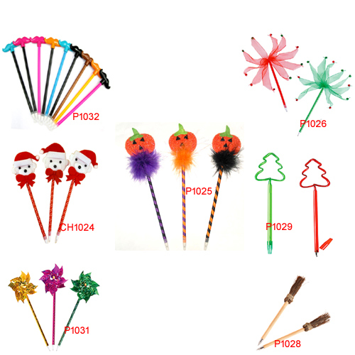Promotional Gift Gel Pen Office Supply Christmas Holiday Decoration (B8542)