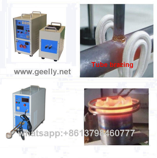 Portable Induction Heating Equipment Copper Tube Welding Brazing