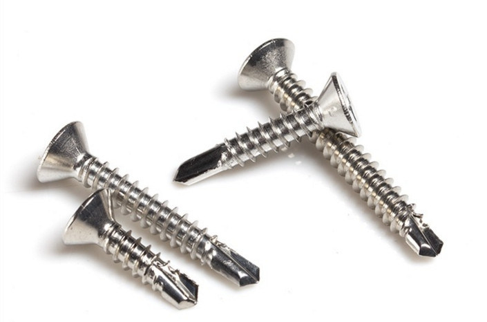 Stainless Steel Cross Recessed Countersunk Head Self Drilling Screw