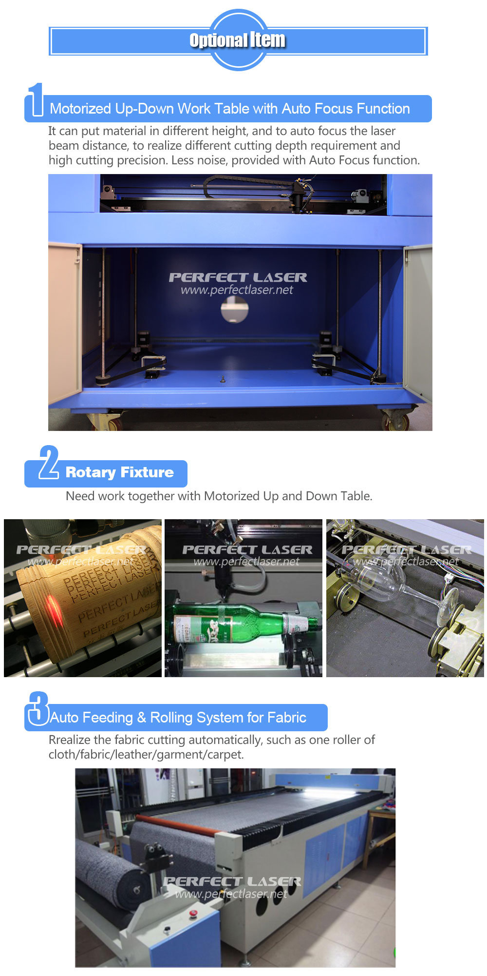 Factory Auto Feeding System Garment Automatic Fabric/Cloth Laser Cutting Machine