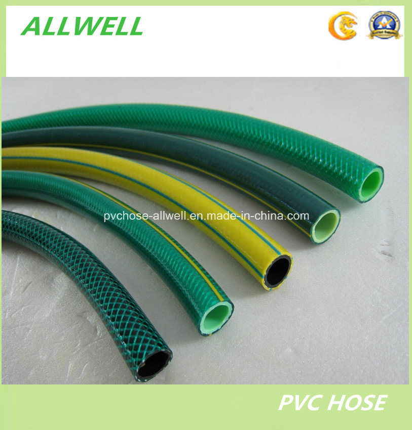 PVC Plastic Flexible Fiber Braided Reinforced Water Garden Irrigation Pipe Hose