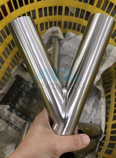Sanitary Pipe Fitting Tee / Pipe Fitting Unequal Tee