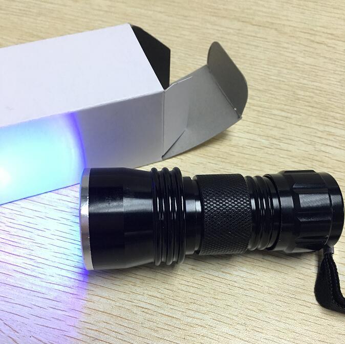 21 LED UV Flashlight Ultra Violet 395nm Blacklight Torch Lamp