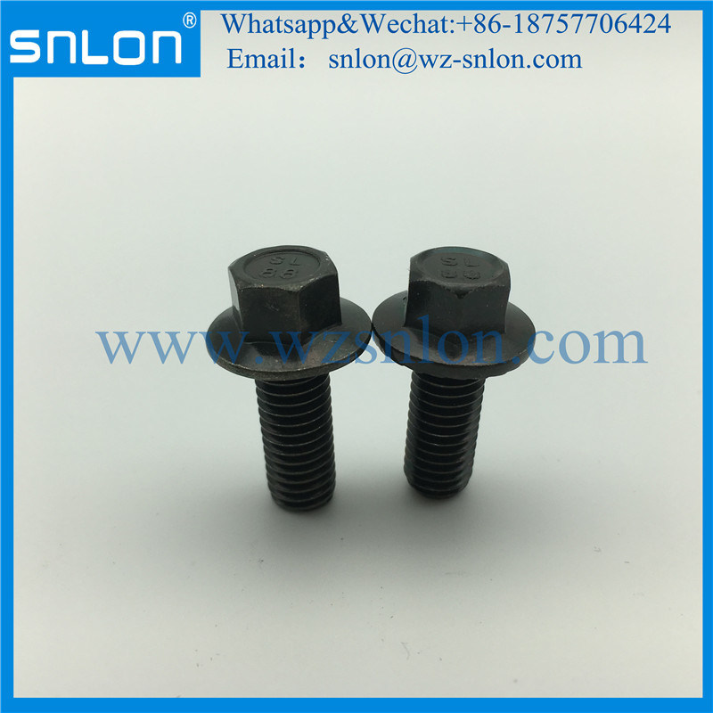 NF E 25-504 Hexagon Bolts with Flange Small Series