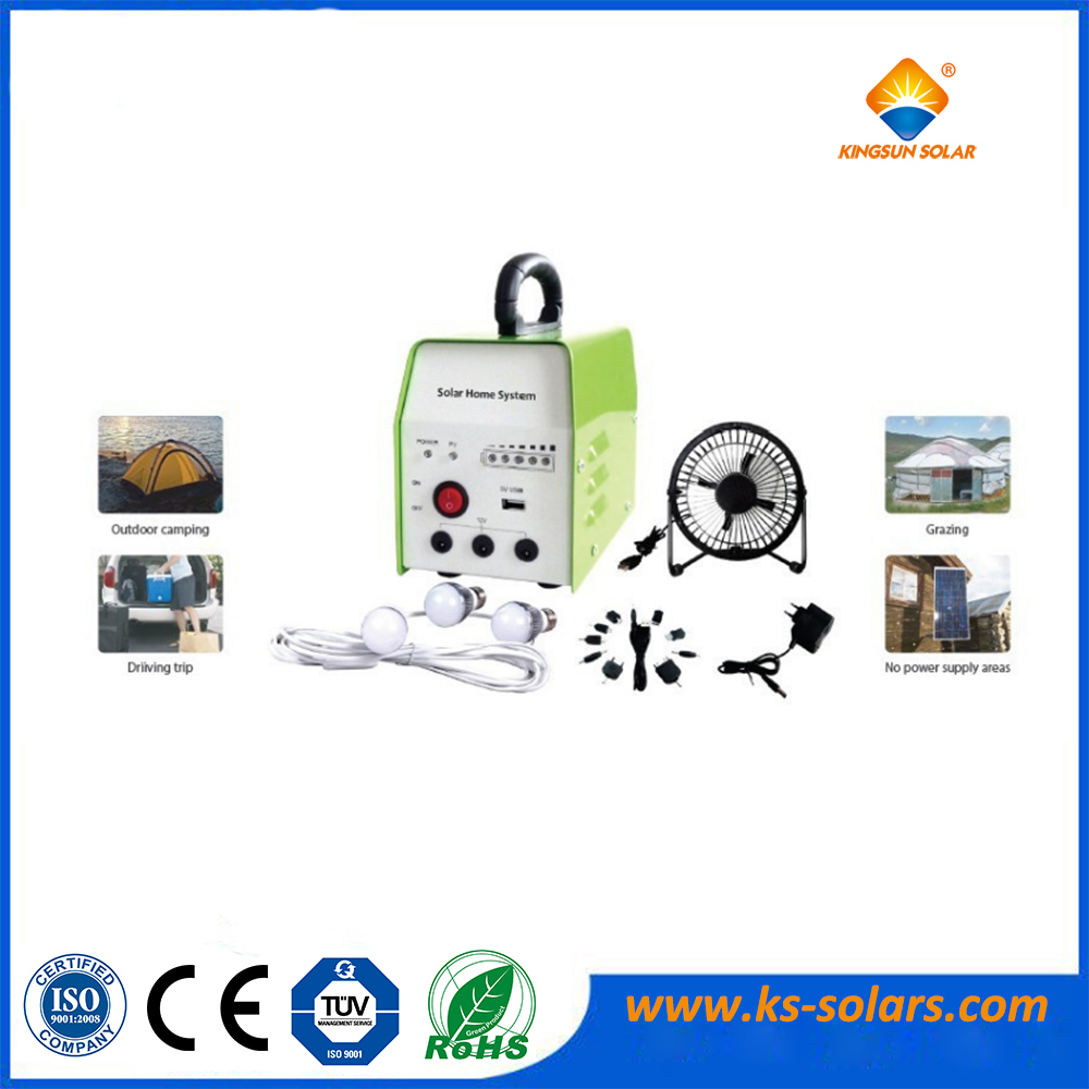 200W Small Portable PV Home Solar Power System