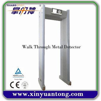 High Quality 24 Zones Walk Through Metal Detector Guardspirit Xyt2101b