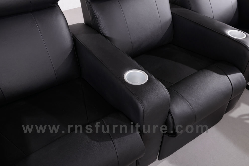 Modern Home Theatre Leather Recliner Sofa A380# 4seater