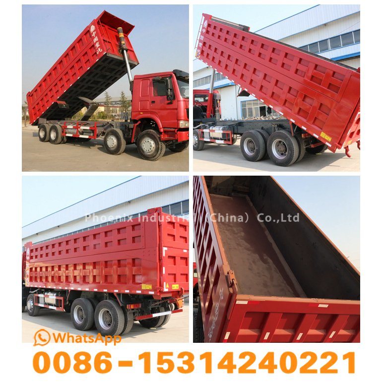 Excellent Quality 336 HP HOWO Dump Truck10 Tires with Best Price for Africa