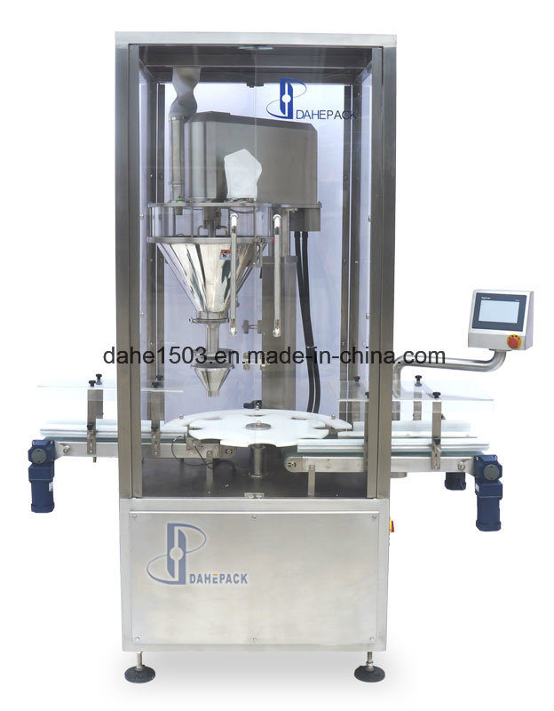 New Powder Bottled Filling Machine with Inline Checkweigher