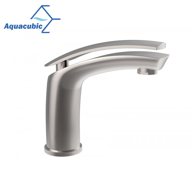 New Design Bathroom Brass Wash Basin Faucet (AF1280-6)