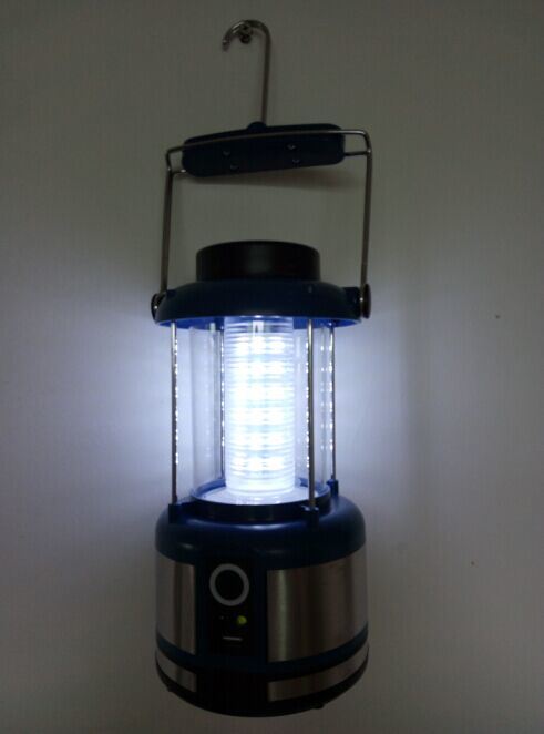 Big Power and Brightness 4W Solar LED Light Lamp Lantern with FM Radio