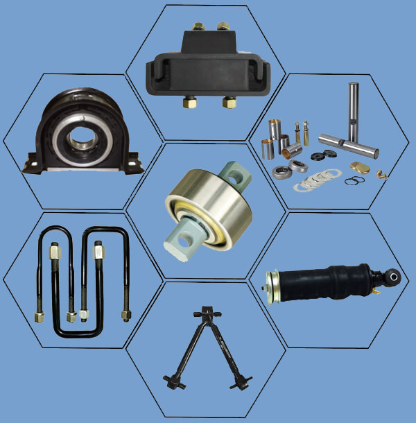 Auto/Truck Parts Driveshaft Center Bearing for Isuzu 45mm (5-37516-007-1)