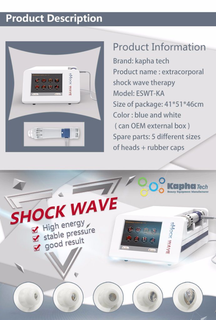 High Quality Painless Shock Wave Therapy Equipment for Erectile Dysfunction
