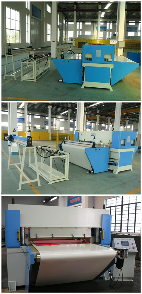 CNC Automatic Conveyor Belt Feeding Hydraulic Plane Cutting Machine