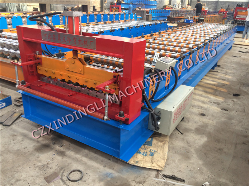 Metal Profile Shutter Door Roof Tile Roll Forming Machine