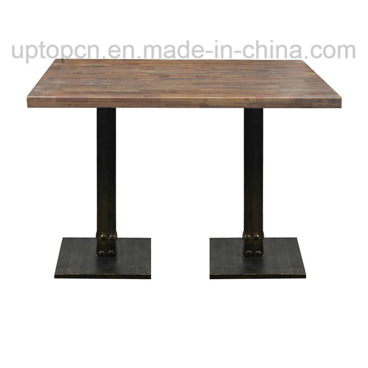 French Industrial Restaurant Table Wooden dining table (SP-RT500)