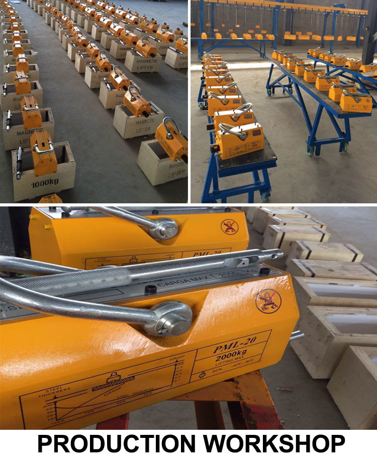 Powerful 100-5000kg Permanent Magnetic Lifter/Crane Lifting Magnet