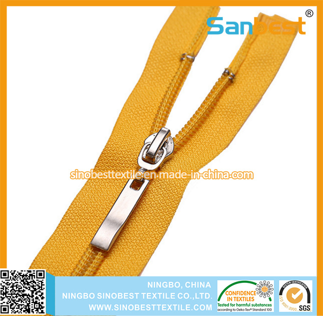 Colorful 100% Nylon Zipper for Home Textiles