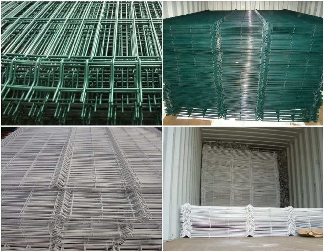 2 Inch by 4 Inch PVC Coated Welded Mesh Fence