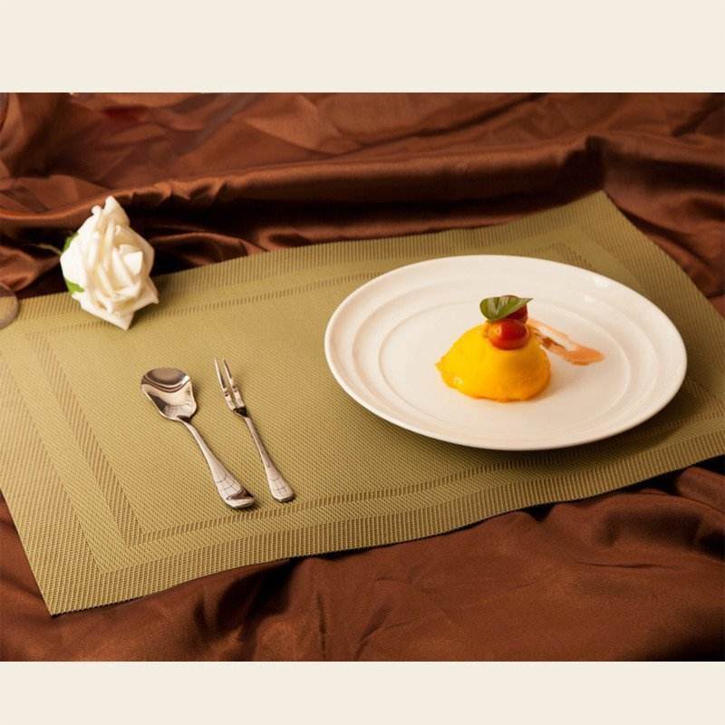 Colorful Customized Home Kitchen Mat PVC Placemat (JRD958)