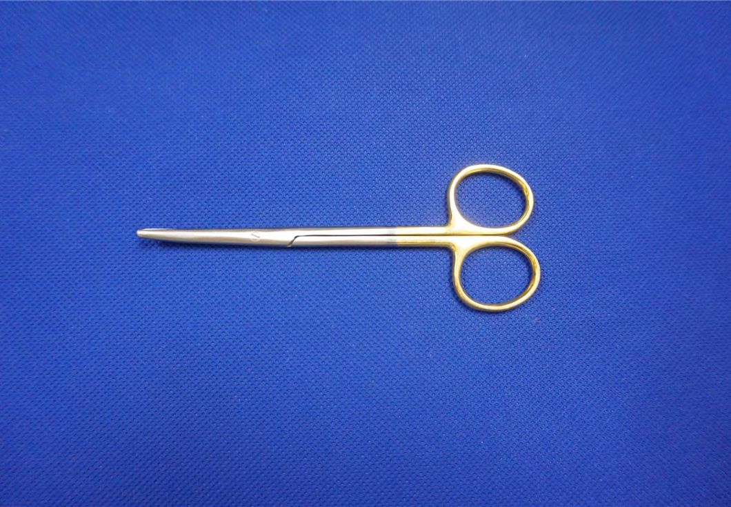 14cm Curved Dissecting Scissors with T. C Insert