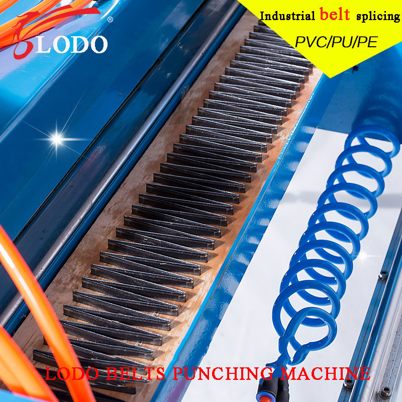 Conveyor Belt Finger Cutting Machine Puncher Punching Machine