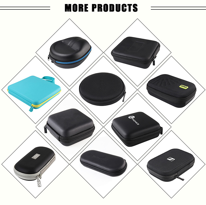 Headphone Black Specialized Storage EVA Tool Bag Case Box