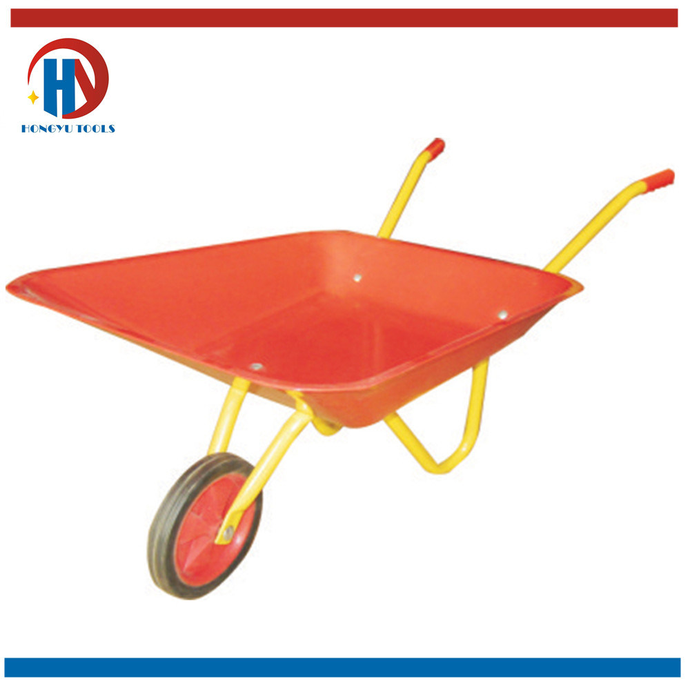 Red Kids Wheel Barrow for American Market (WB0100)