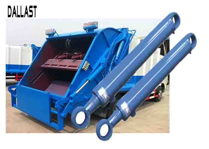 High Precision Piston Rod Hydraulic RAM Garbage Truck Dumper Cylinder