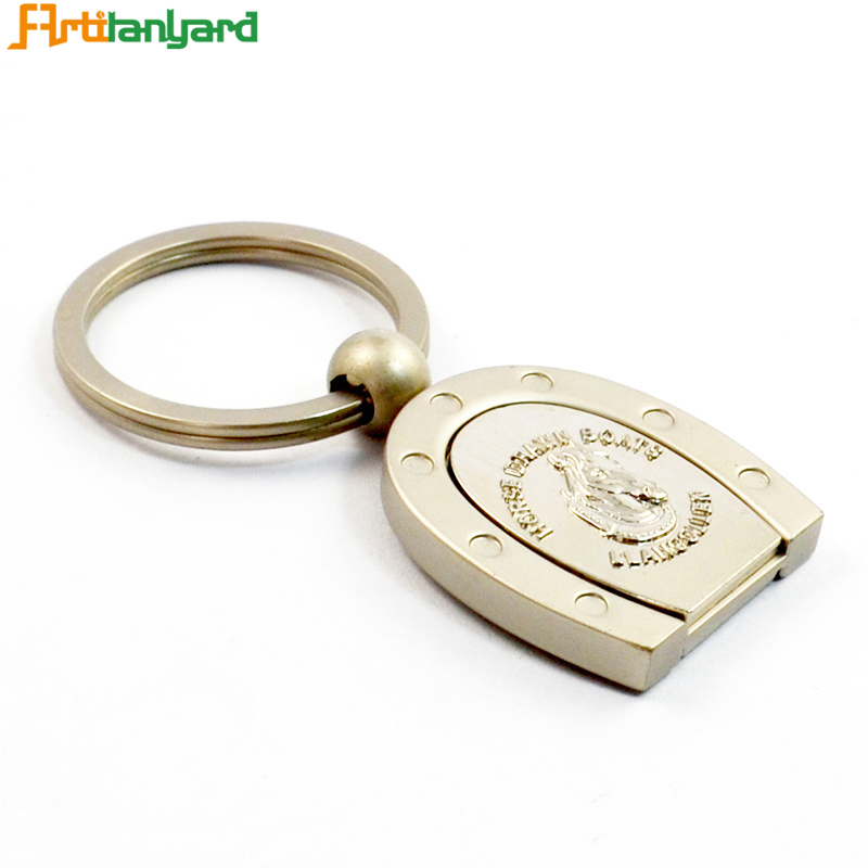 Factory Direct Sale Custom Metal Engraved Key Chains