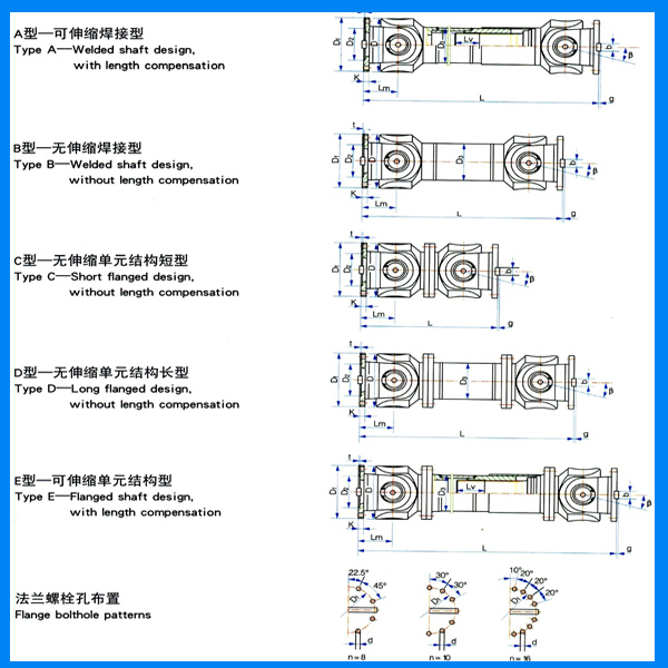 Drive Shaft for Truck Transmission Pto