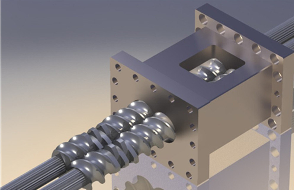 Screw and Barrel for Plastic Extruder Machine