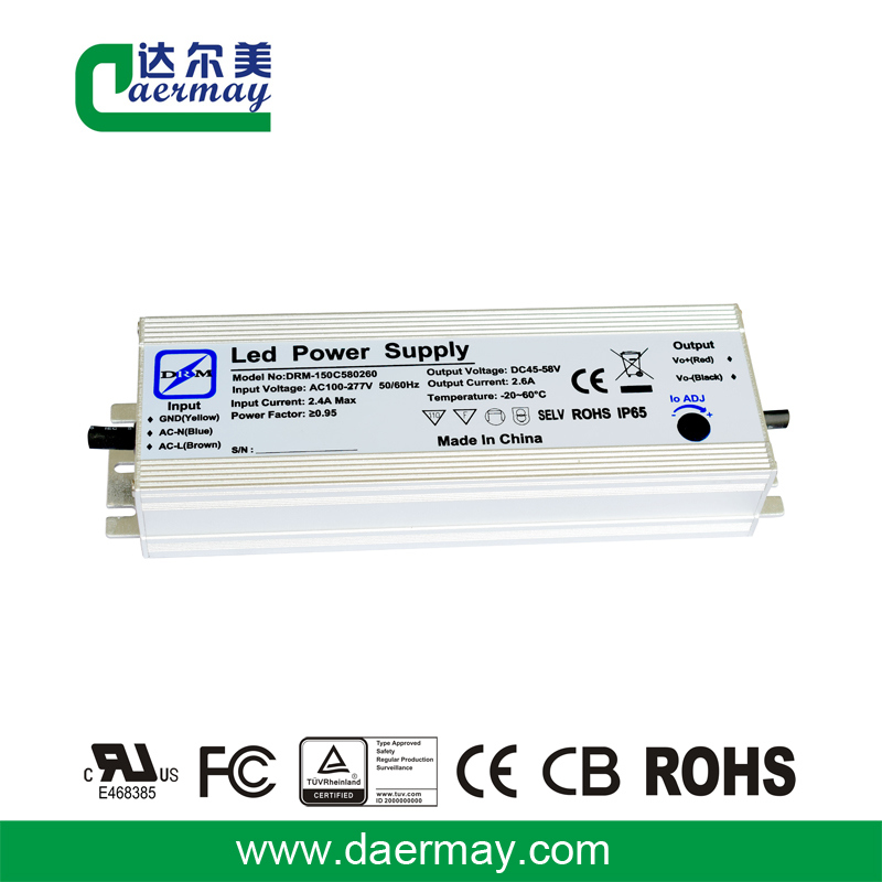 Outdoor LED Power Supply 150W 36V Use for Highbay Light