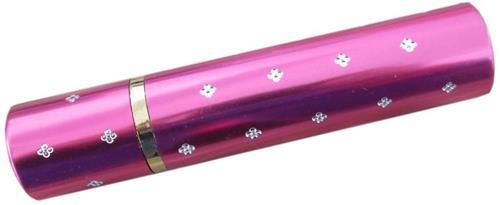 Pink Perfume Protector 3.5 Million Volt Rechargeable Flashlight Mini Stun Gun