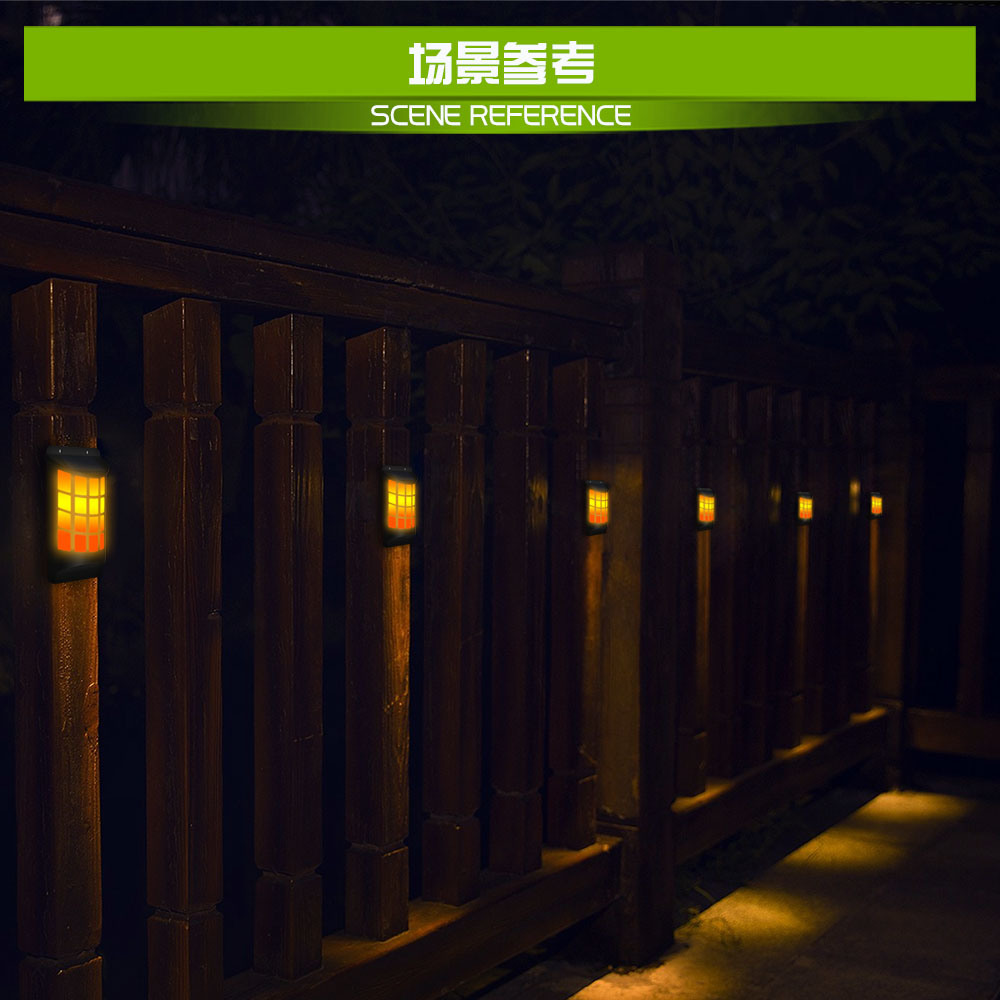 Solar Fire Solar Fire Cup Flame Balze Lawn Wall Decoration Lantern Lamp Light