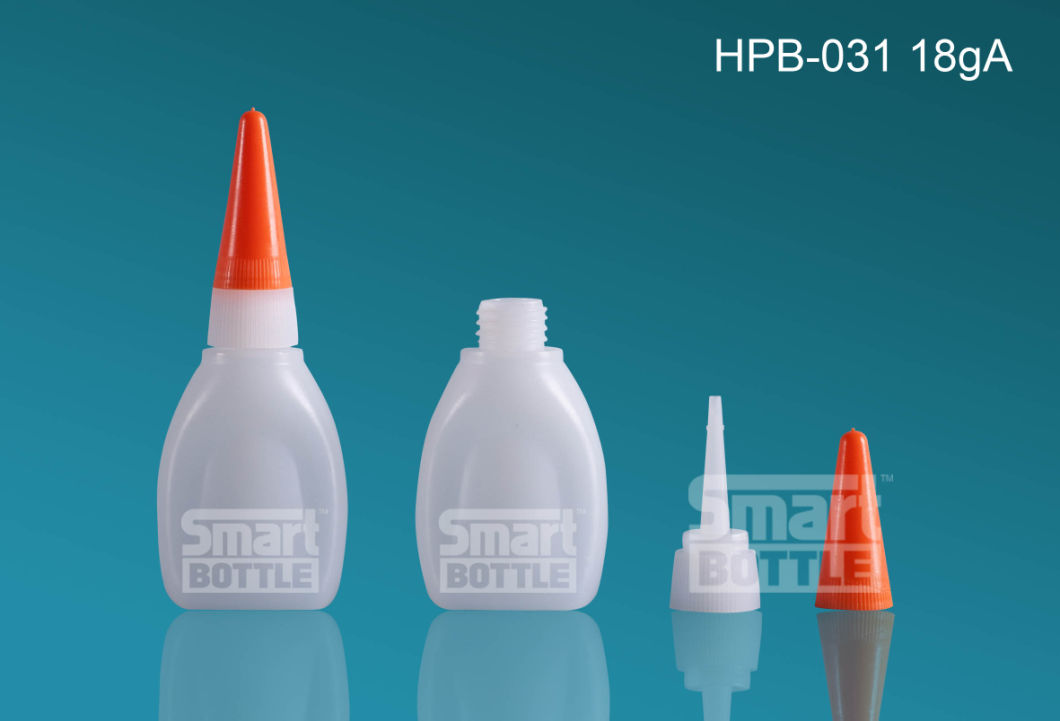 Hpb-016 Hopson High Quality Flat Glue Plastic Bottle