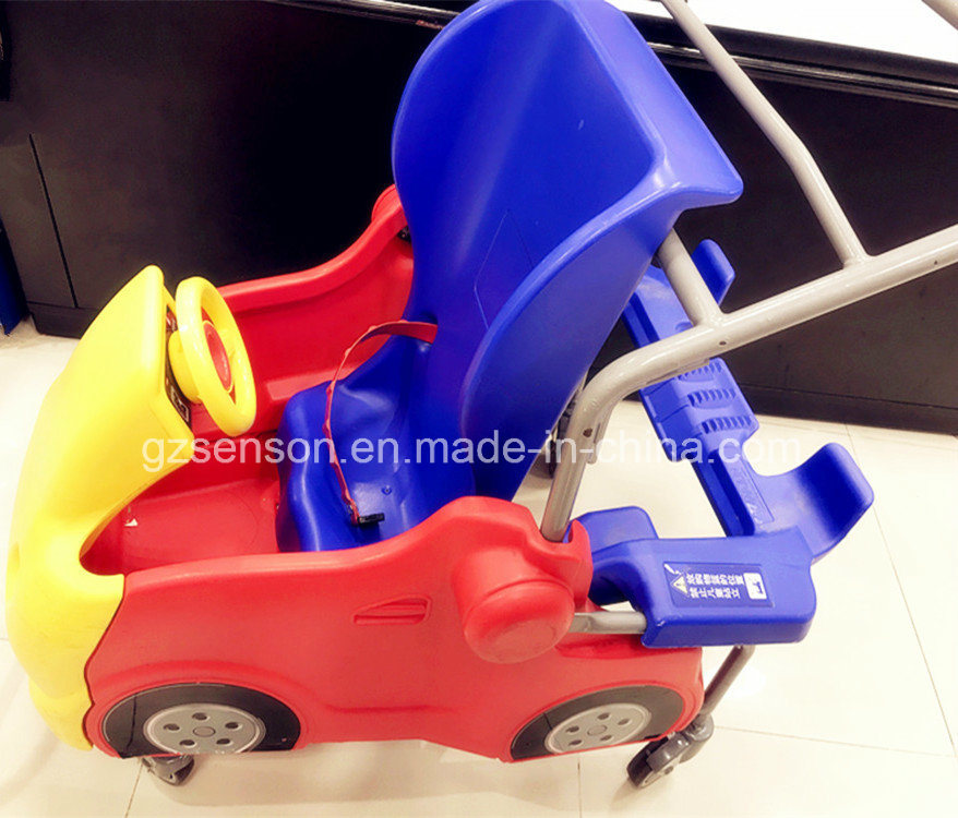 Kids Carts with Plastic Baby Stroller for Shopping Mall (SS-29)