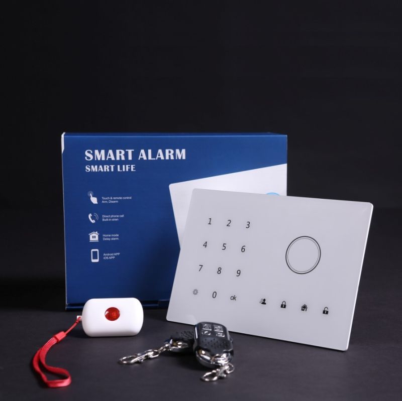 6 Languages Supported Security Burglar Alarm with Wireless Relay (ES-2002GSM)