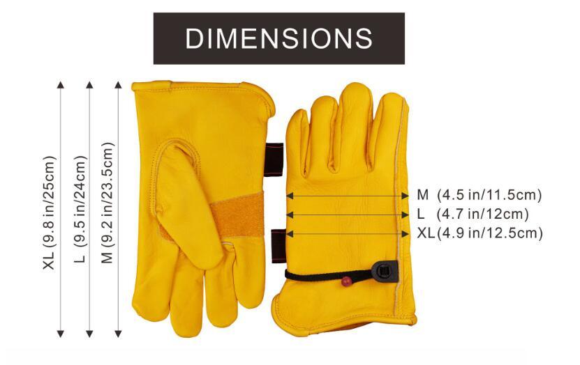 Leather Welding Gloves Ordinary Protective Gloves Welding Gloves Special Welders Extension Gloves