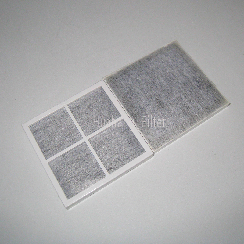 New activated carbon gas filter refrigerator air deodorization filter