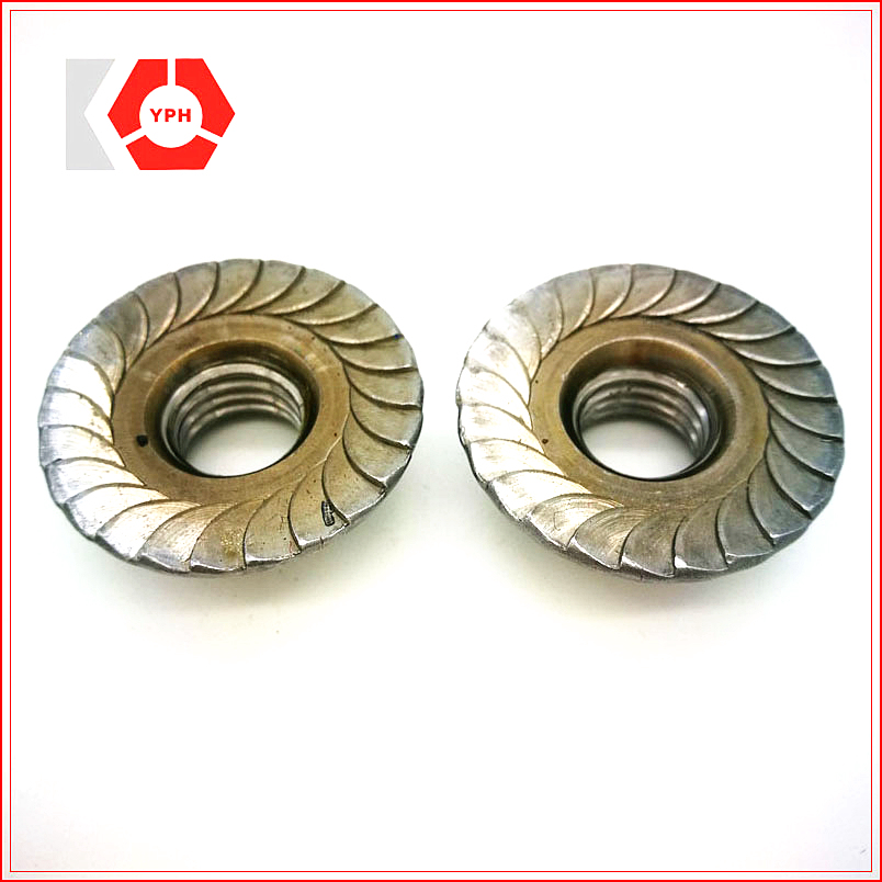 China Made DIN 6923 Hex Flange Nut with Factory Price Good Quality