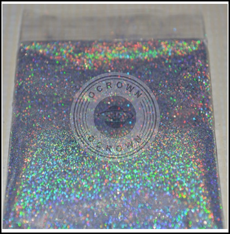 Laser Hologram Chrome Mirror Rainbow Glitter Mica Powder Pigment