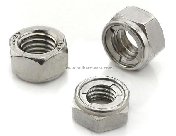 DIN980 Prevailing Torque Type Hex Nuts with Hexagon Head