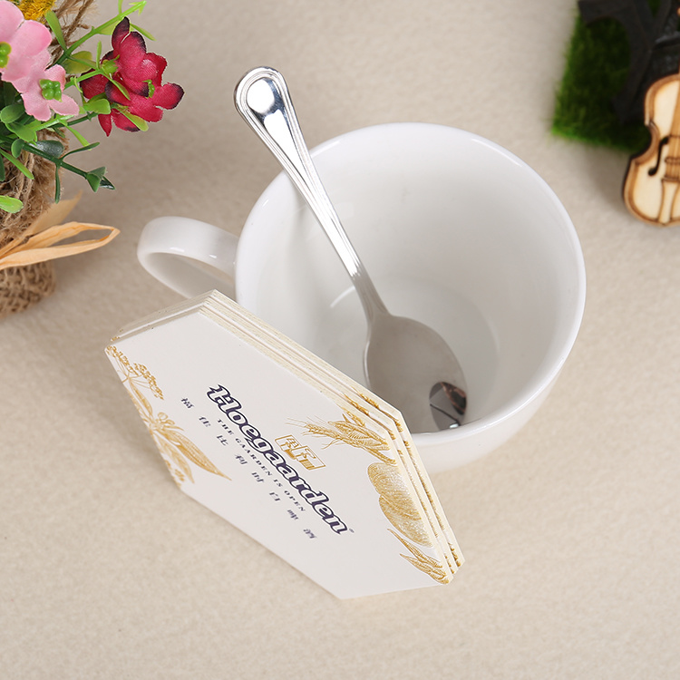 2mm Absorbent Paper Printed Drink Coaster Placemat (YH-DC041)